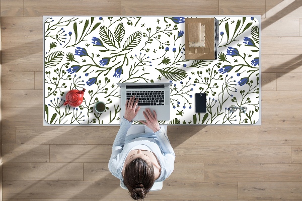 Sous main de bureau Fleurs
