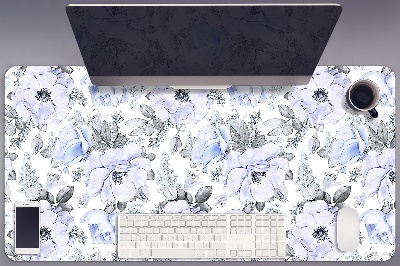 Tapis de bureau Roses bleues