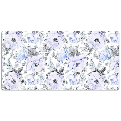 Tapis de bureau Roses bleues