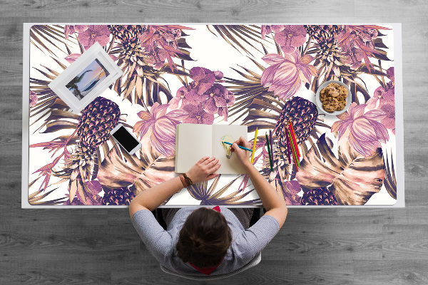Sous main de bureau Ananas