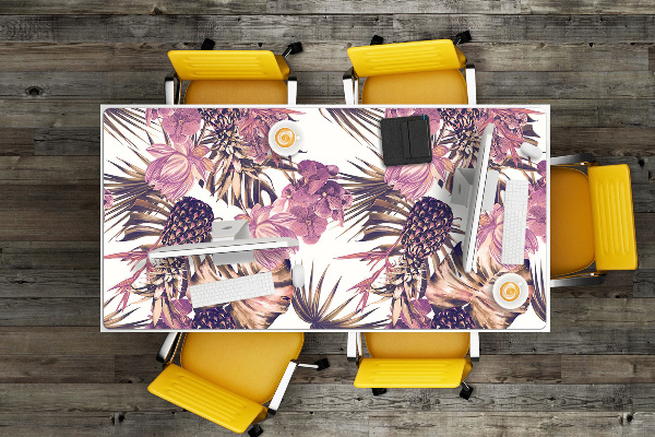 Sous main de bureau Ananas