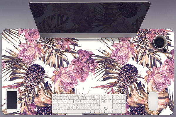 Sous main de bureau Ananas