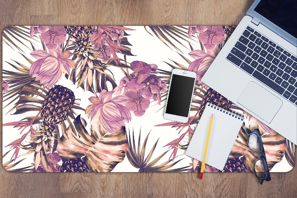 Sous main de bureau Ananas