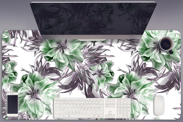 Tapis de bureau Fleurs magiques