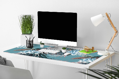 Tapis de bureau Image des feuilles