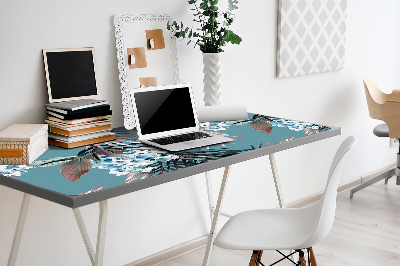 Tapis de bureau Image des feuilles