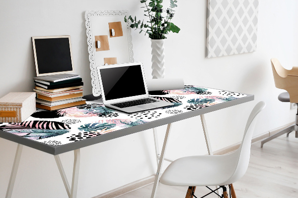 Protège bureau Feuilles d'abstraction