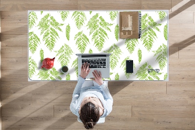 Tapis de bureau Empreintes de fougère