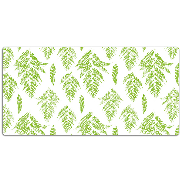 Tapis de bureau Empreintes de fougère