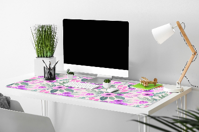 Sous main de bureau Motif floral