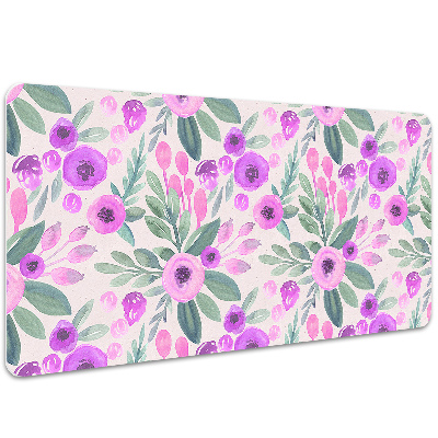 Sous main de bureau Motif floral