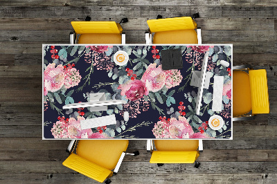 Tapis de bureau Fleurs et feuilles