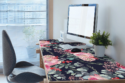 Tapis de bureau Fleurs et feuilles