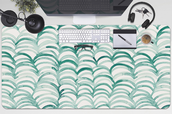 Sous main de bureau Des écailles de poisson