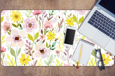 Tapis de bureau Fleurs colorées