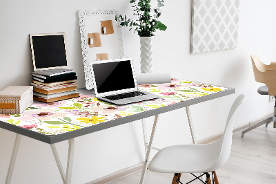 Tapis de bureau Fleurs colorées