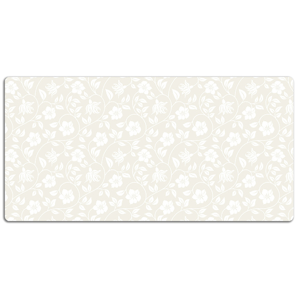 Sous-main bureau Papier peint floral