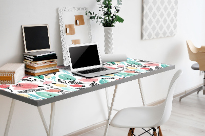 Tapis de bureau Fleurs rouges