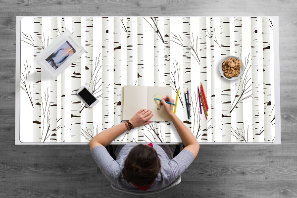 Sous main de bureau Bouleau