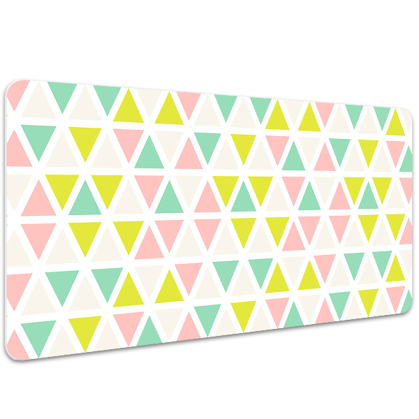Protège bureau Triangles colorés