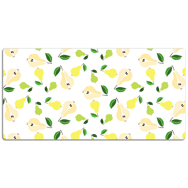 Sous main de bureau Poire jaune