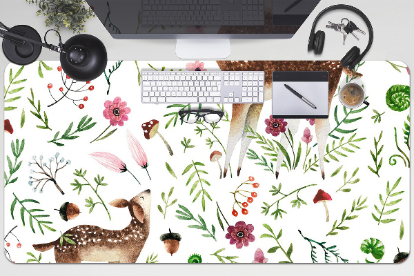Sous main de bureau Biche
