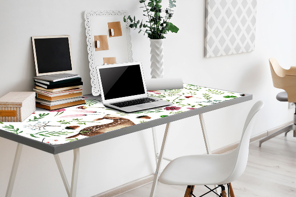 Sous main de bureau Biche