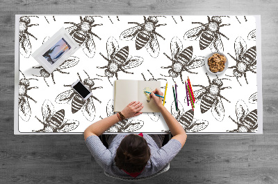 Sous main de bureau Modèle d'abeille