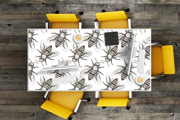 Sous main de bureau Modèle d'abeille