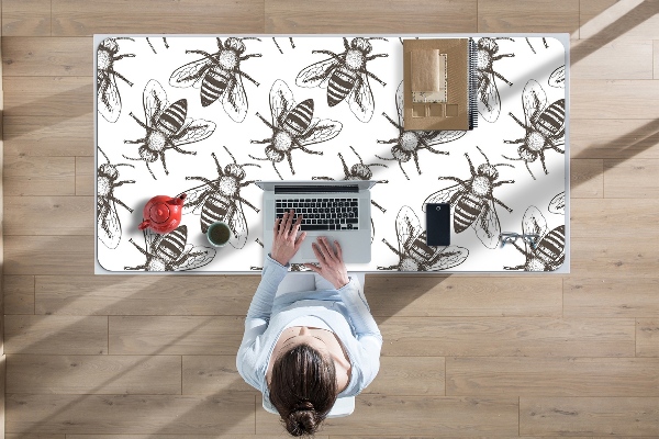 Sous main de bureau Modèle d'abeille