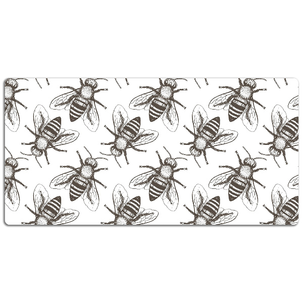 Sous main de bureau Modèle d'abeille