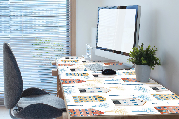 Sous main de bureau Immeubles