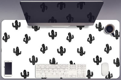 Sous-main bureau Modèle de cactus