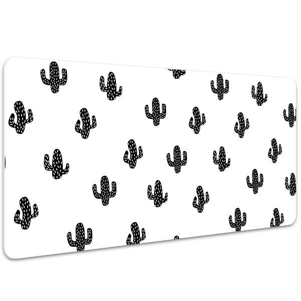 Sous-main bureau Modèle de cactus