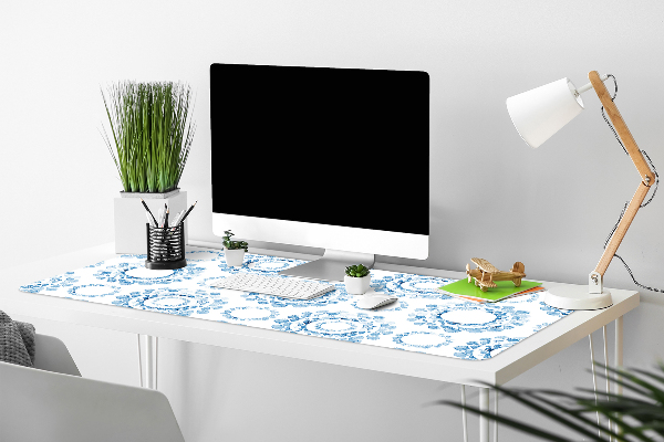 Tapis de bureau Cercles bleus