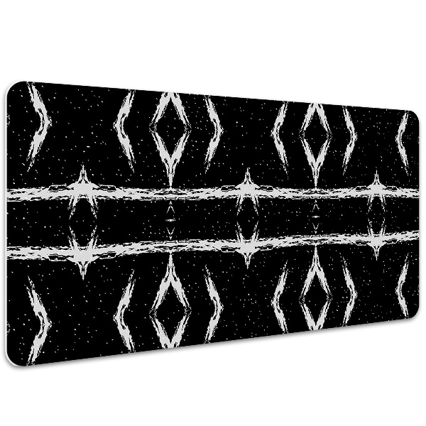 Protège bureau Abstraction noire