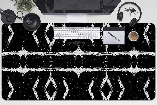 Protège bureau Abstraction noire