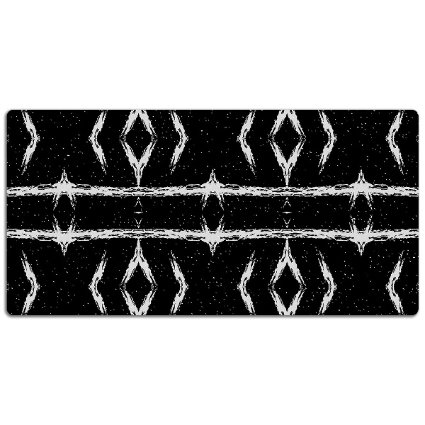 Protège bureau Abstraction noire