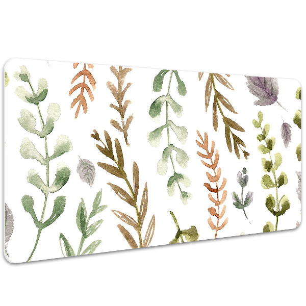 Tapis de bureau Feuilles colorées