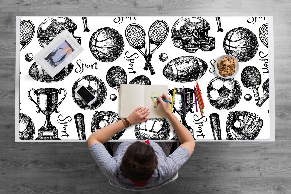 Tapis de bureau Motifs de sport