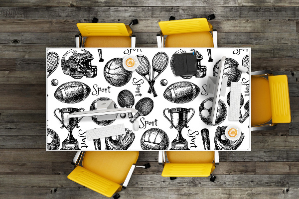 Tapis de bureau Motifs de sport