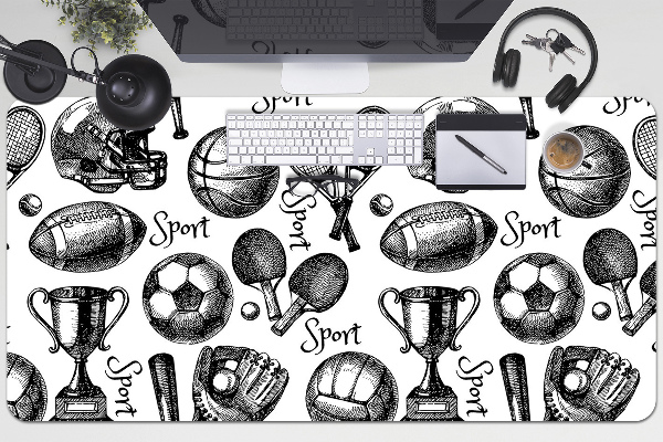Tapis de bureau Motifs de sport