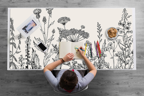 Sous main de bureau Prairie solide