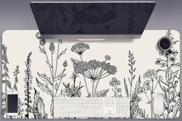 Sous main de bureau Prairie solide