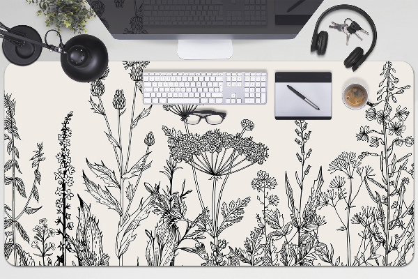 Sous main de bureau Prairie solide
