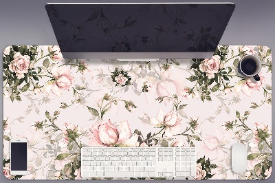 Tapis de bureau Fleurs colorées