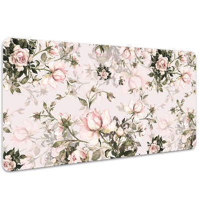 Tapis de bureau Fleurs colorées