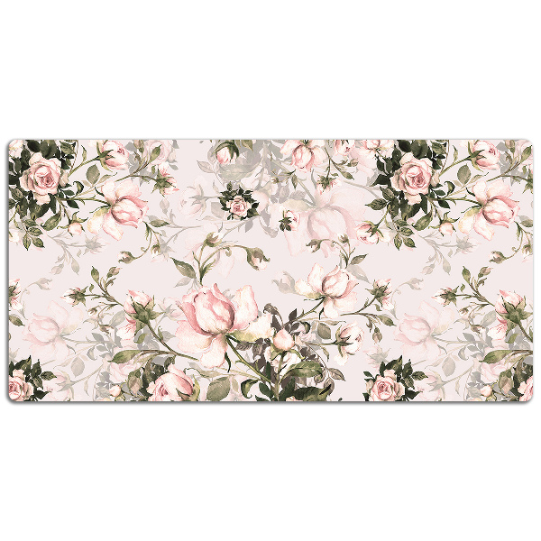 Tapis de bureau Fleurs colorées