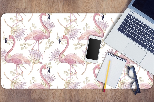Sous main de bureau Flamants