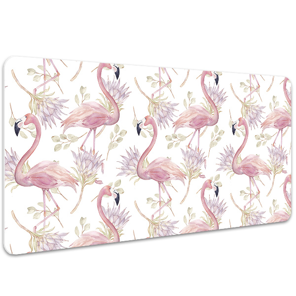Sous main de bureau Flamants